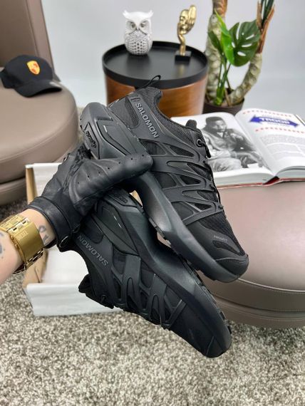 Чоловічі кросівки Salomon XT Pu_Re Advanced All Black , В'єтнам 45 28.5 см | Зображення 8