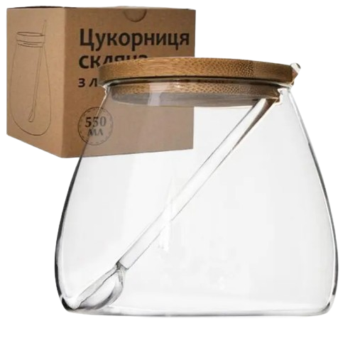 Цукорниця з ложкою 580мл 32242 S&T | Зображення 1