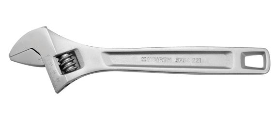 Ключ розвідний WURTH 5754221108 (WS0-24), L200MM, RED STRIPE