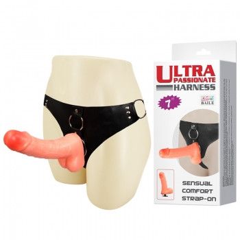 Страпон - Ultra Passionate Harness, 18 см sexstyle