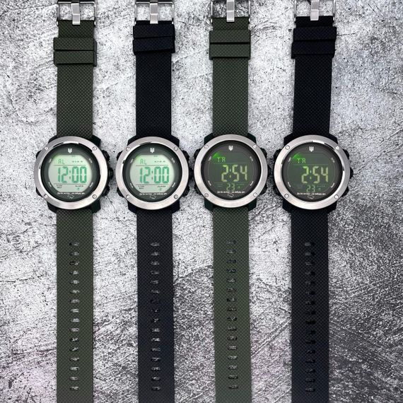 Годинник наручний Awarder 033 Де би не був Army Green-Silver-Black | Зображення 1