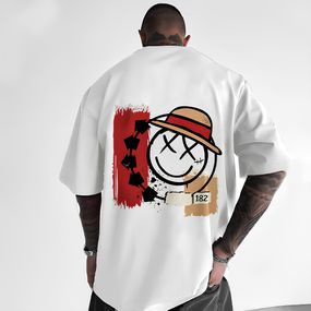 Футболка з ДТФ принтом (оверсайз)