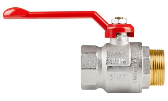 Кран кульовий Icma 1" 1/4 прямий №352 (87352AG11) | Зображення 2