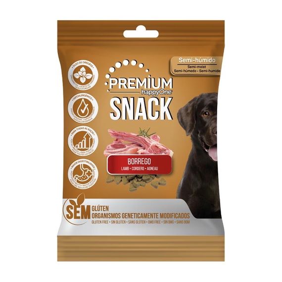 Лакомство для собак с ягненком Happy One Premium Dog Lamb Snack 100 гр