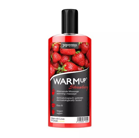 Масажна олійка - WARMup Strawberry, 150 мл