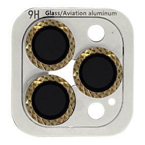 Захисне скло Metal Shine на камеру (в упак.) для Apple iPhone 15 Pro (6.1") / 15 Pro Max (6.7")