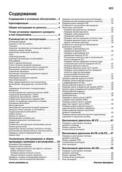 Toyota Corolla, Sprinter, Levin, Trueno. Руководство по ремонту и эксплуатации. Книга | Зображення 1
