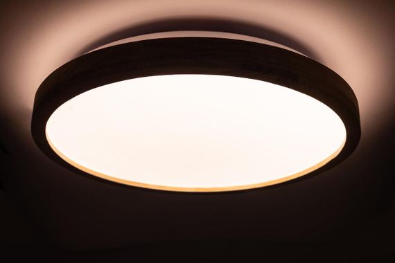 WOOD матовий 60W 375*60мм 3000К-6500К з ДК горіх | Зображення 4