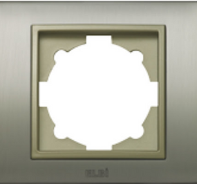 ZENA нержавеющая сталь Рамка 3-й титановый контур Эл-Би