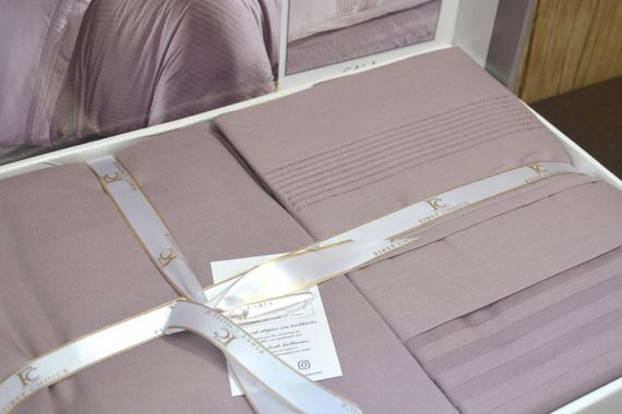 Постільна білизна First Choice Ranforce Deluxe 200 х 220 см Gala Lilac | Зображення 3