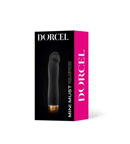 Вібратор Dorcel Mini Must Gold: Подвійна насолода для клітора та точки G, преміум-дизайн, перезаряджуваний | Зображення 2