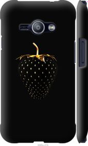 Чохол на Samsung Galaxy J1 Ace J110H Чорна полуниця "3585m-215-24368"