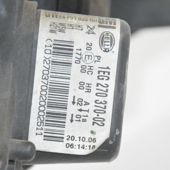 Фара права Opel Astra H III 2004-2010 Фара передня права Опель Астра Н 24451033 | Зображення 4