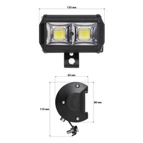Світлодіодна фара AllLight JR-COB-72W/S
