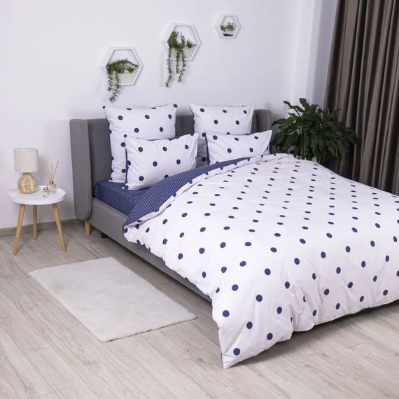 Постельное белье евро ТЕП Happy Sleep Perfect Dots 2-03796-27749 200х215 см | Зображення 2