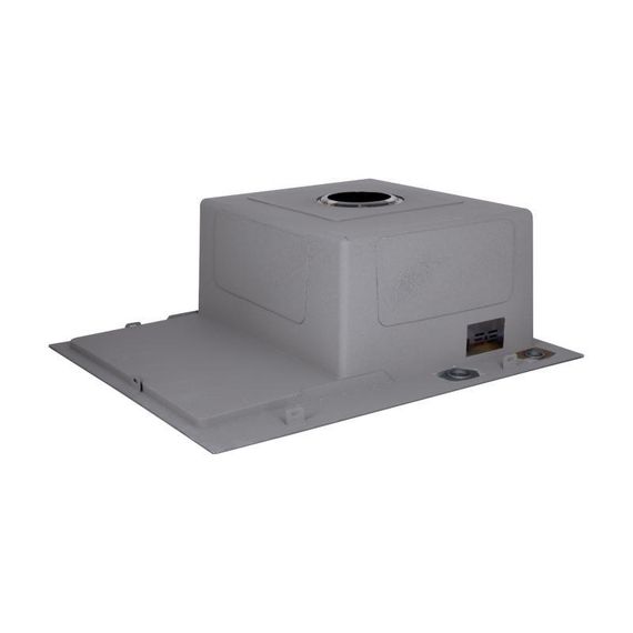 Мийка для кухні інтегрована Lidz Handmade H6350BL крило зліва (LDH6350BRUL45589) Brushed Black PVD 3,0/1,0 мм | Зображення 4