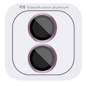 Захисне скло Metal Classic на камеру (у упак.) для Apple iPhone 16 (6.1") / 16 Plus (6.7") Рожевий / Pink