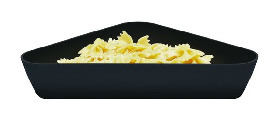 Трикутне блюдо 25,4х30,5х6,4 см Cambro, Черный, 1,9 л