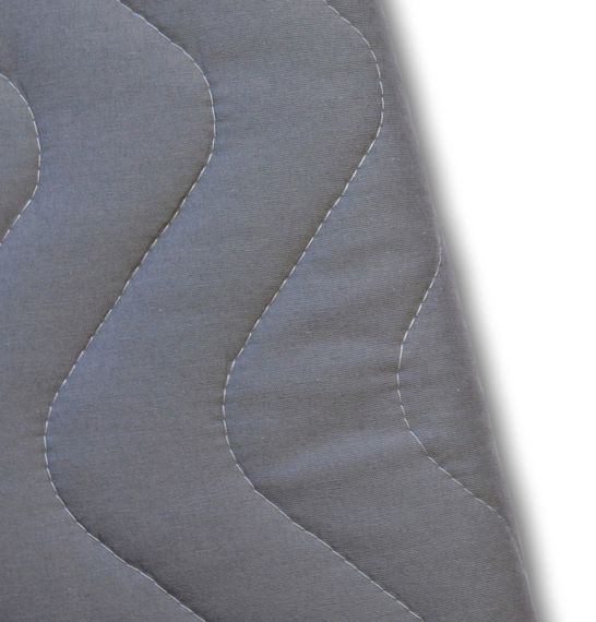 Наматрасник стеганый водонепроницаемый Kayra 160х200 см., Серый | Зображення 2