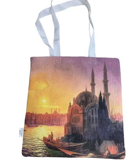 Екосумка шопер 4Profi "І. Айвазовський - Константинопіль" двунитка (хлопок)