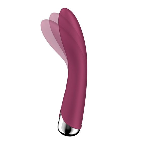 Вібратор точки G з обертанням Satisfyer Spinning Vibe 1 Red, 2 мотори | Зображення 1