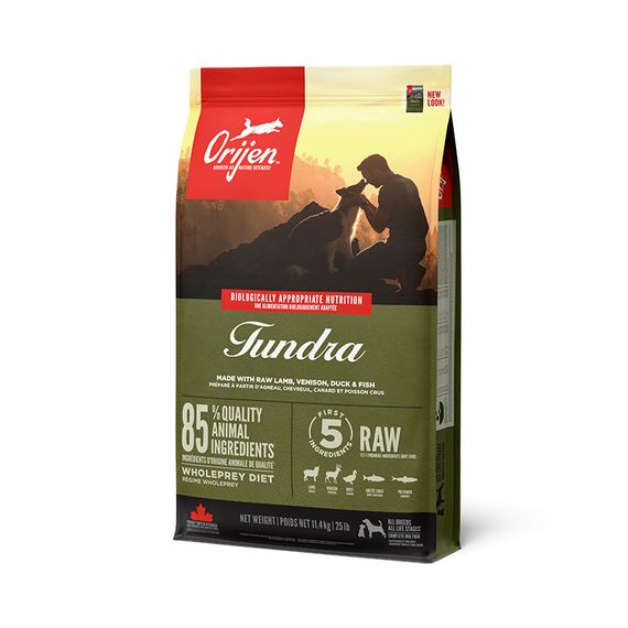 Корм Orijen Tundra Dog сухой с мясом и рыбой для собак всех возрастов 11.4 кг