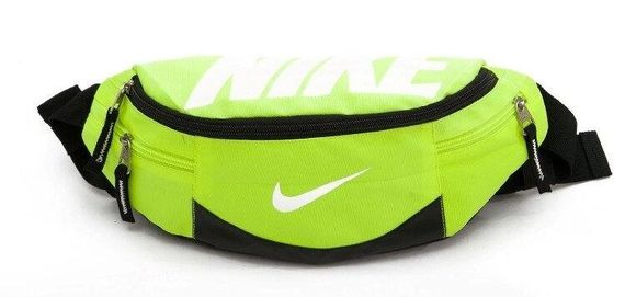 Поясная сумка Nike Team Training (салатовая) сумка на пояс | Зображення 1