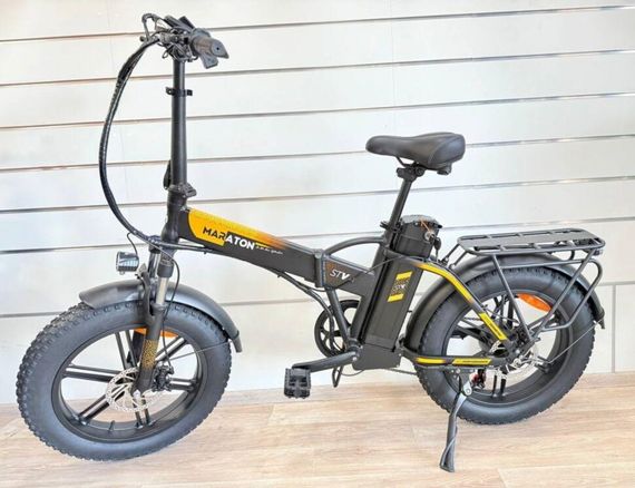 Электровелосипед Maraton Tornado 750W 48V/15Ah Складной электрофетбайк 20", скорость 50 км/ч, Shimano 7 speed, дисковый тормоз | Зображення 3