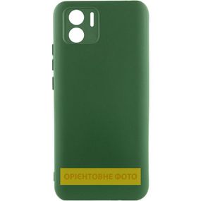 Чохол Silicone Cover Ummi Lakshmi Full Camera (AA) для Xiaomi Redmi A1+ / A2+ Зелений / Dark green