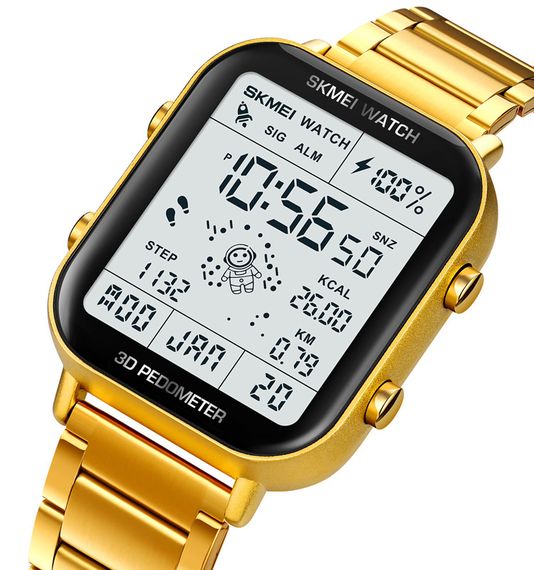 Годинник S2kmei 1888GD Gold | Зображення 1