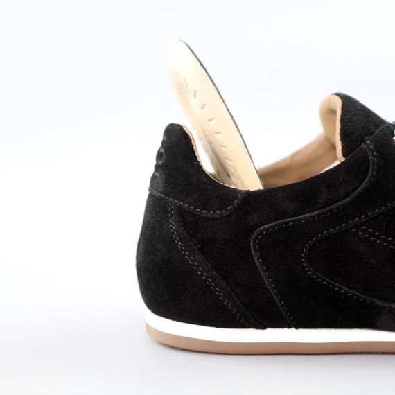 Кеди жіночі замшеві 591736 Чорні 36 37 38 39 40 41 | Зображення 6