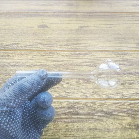 Стеклянная трубка Globe Long Oil Clear | Зображення 1