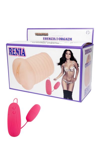 Мастурбатор з вібрацією Vagina z vibro Renia Sex Aura | Зображення 1