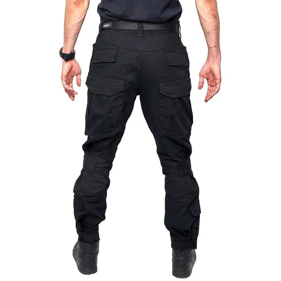 Тактические штаны Lesko B603 Black 40р. брюки мужские военные | Зображення 3