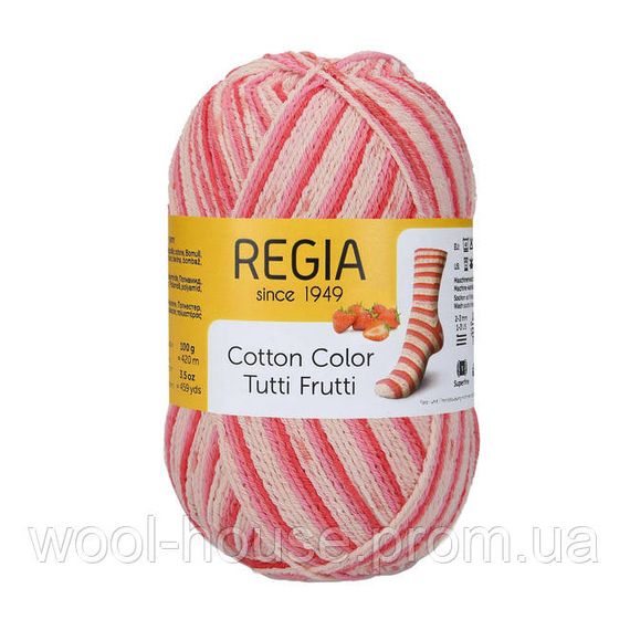 Шкарпеткова пряжа Regia Cotton Color Tutti Frutti, 02420 | Зображення 1
