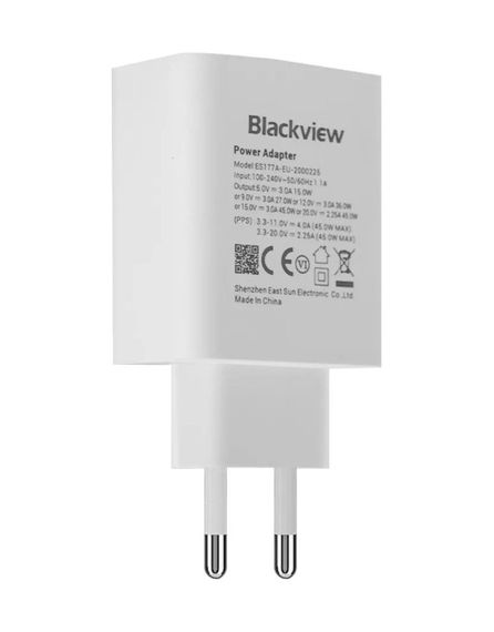 Сетевое зарядное устройство Blackview 45w | Зображення 1