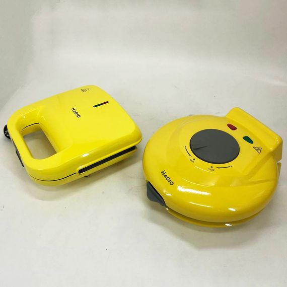 Набор дизайнерской линейки Magio: Вафельница Magio MG-397 + Бутербродница QV-558 MAGIO MG-374 | Зображення 4