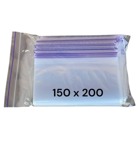 Зип пакеты Zip-Lock 150х200 мм, 50 мкм