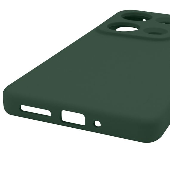 Чохол Silicone Cover Lakshmi Full Camera (AAA) для Xiaomi Redmi Note 14S Зелений / Cyprus Green | Зображення 4