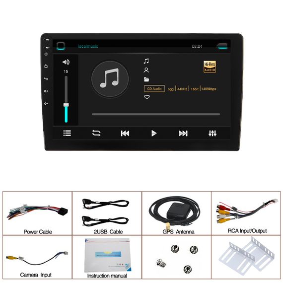 Автомагнітола 2DIN 7 дюймів з ОС Android, підтримка Wi-Fi та Bluetooth, XPRO, LONG 15 (MER-12867_3003) | Зображення 7