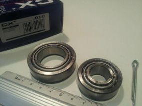 Підшипник маточини Lanos 1.5 задній CX 010 (великий + червоний) к-т