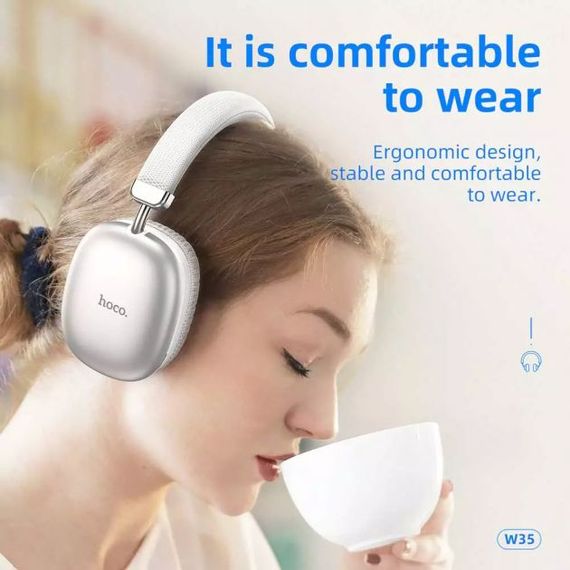 Bluetooth-навушники з бездротовим з'єднанням та вбудованим мікрофоном XPRO W35 (234575917_475) | Зображення 4