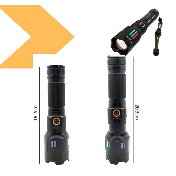 Ліхтар NIGHT VISION FLUORESCENCE з індикацією заряду XPRO W515-PM10-TG (47315-515_339) | Зображення 1