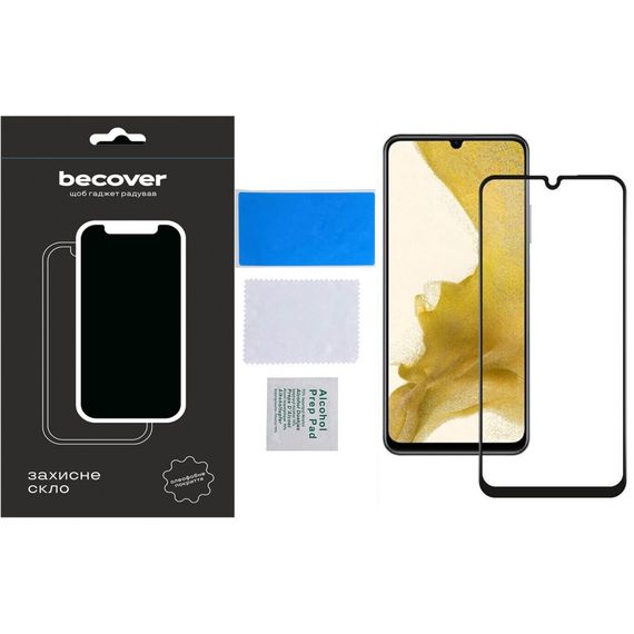 Скло захисне BeCover Samsung Galaxy A25 SM-A256 5G Black (710540) | Зображення 3