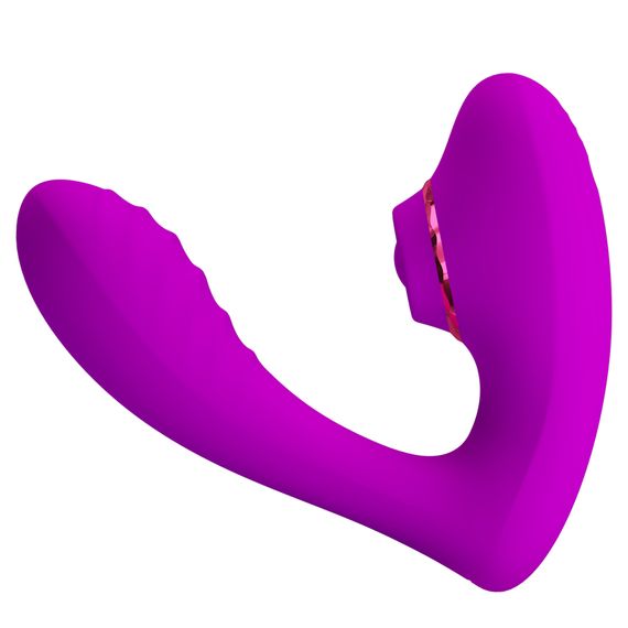 Вібромасажер PRETTY LOVE Naty Clitoral Thrusting Stimulator | Зображення 4