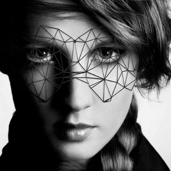 Вінілова маска на стікерах КРИСТИНА  Bijoux Indiscrets (Іспанія) sexstyle | Зображення 2