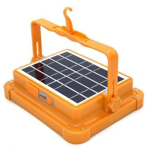 Потужний ліхтар - прожектор із сонячною панеллю та функцією Power bank Solar LED light WR-188 12000 mAH | Зображення 3