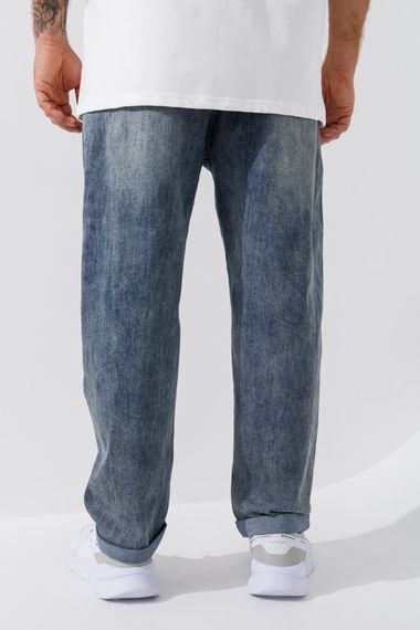 Джинси Mom Fit чоловічі 9939 32 Світло-синій (2000990566942D) shop (2000990566942) | Зображення 6