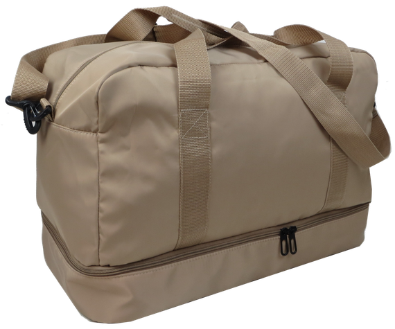 Дорожная сумка с отделом для обуви 40L Wallaby бежевый | Зображення 2