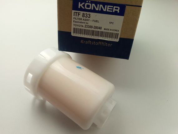 Фільтр паливний RAV4, Konner (ITF-833) (23300-28040)